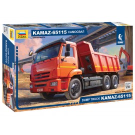 Zvezda 1:35 KAMAZ 65116 Dump Truck