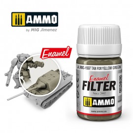 Ammo by Mig FILTER Tan for Yellow Green