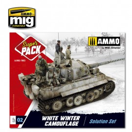AMMO by Mig SUPER PACK White Winter Camouflage