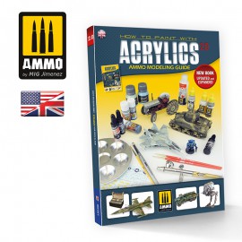 AMMO by Mig How to paint with Acrylics 2.0. AMMO Modeling guide  ENGLISH