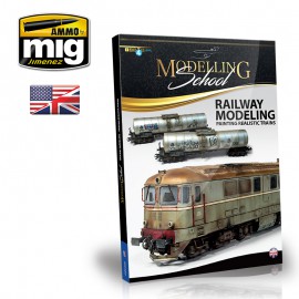 AMMO by Mig MODELLING SCHOOL – Railway Modeling: Painting Realistic Trains ENGLISH