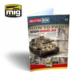 AMMO by Mig How to Paint WWII German Late SOLUTION BOOK MULTILINGUAL BOOK