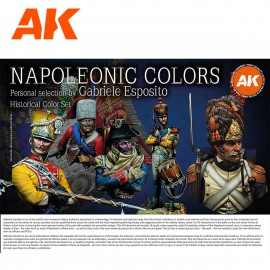 Acrylics 3rd generation Signature set Napoleonic colors by Gabriele Esposito