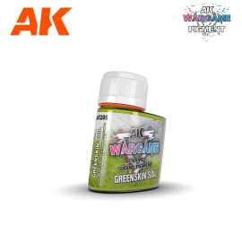 AK-Interactive enamel liquid pigment Greenskin Soil