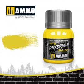 AMMO by Mig Drybrush Faded Yellow szárazecseteléshez