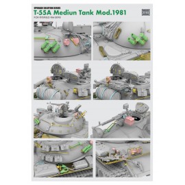 Ryefield model 1:35 Upgrade set for 5098 T-55A