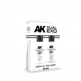 AK Interactive XTREME WHITE & ROBOT WHITE DUAL EXO Set