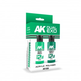 AK Interactive ALIEN GREEN & VIRIDIAN GREEN DUAL EXO Set