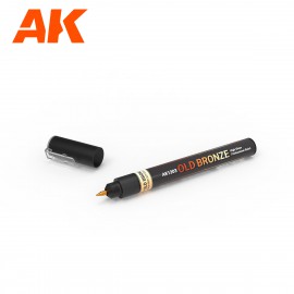 AK-Interactive Metallic liquid marker Old bronze marker