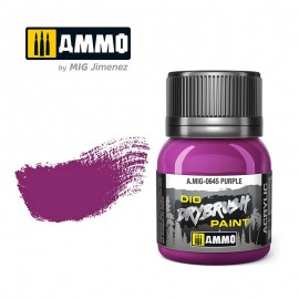AMMO by Mig Drybrush Purple szárazecseteléshez