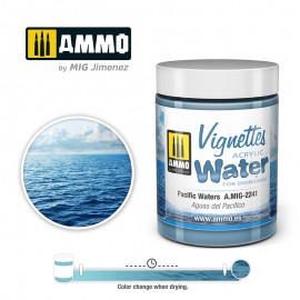 AMMO by Mig Vignettes acrylic Pacific waters