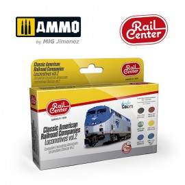 AMMO Rail Center Classic American Railroad Companies – Locomotives Vol.2