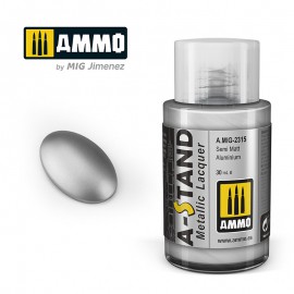 AMMO by Mig A-STAND Semi Matt Aluminium