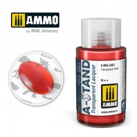 AMMO by Mig A-STAND Transparent Red