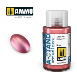 AMMO by Mig A-STAND Hot Metal Red