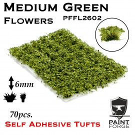 Paint Forge PFFL2602 Medium Green Flowers