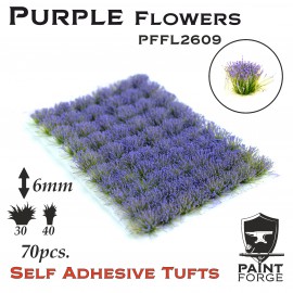 Paint Forge PFFL2609 Purple Flowers