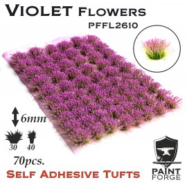 Paint Forge PFFL2610 Violet Flowers
