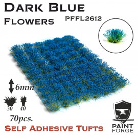 Paint Forge PFFL2612 Dark Blue Flowers
