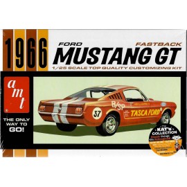 AMT AMT1305 1:25 1966 Ford Mustang Fastback 2+2 