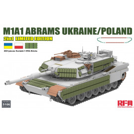 Ryefield model RM5106 1:35 M1A1 Abrams Ukraine/Poland 2in1 Limited Edition