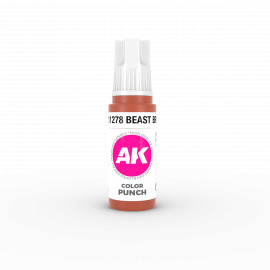 Acrylics 3rd generation AK11278 Beast Brown COLOR PUNCH 17 ml