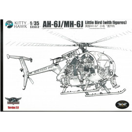 Kittyhawk KH50004 1:35 AH-6J/MH-6J ”Little Bird”(with figures)